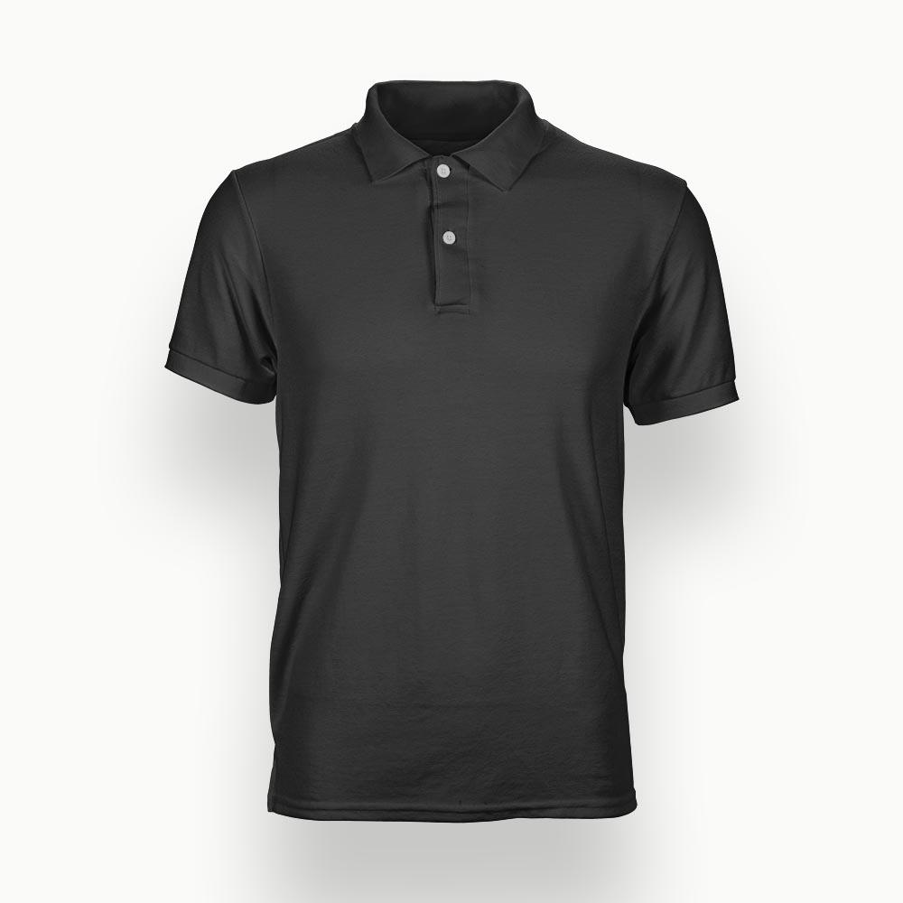 Polo tee clearance black