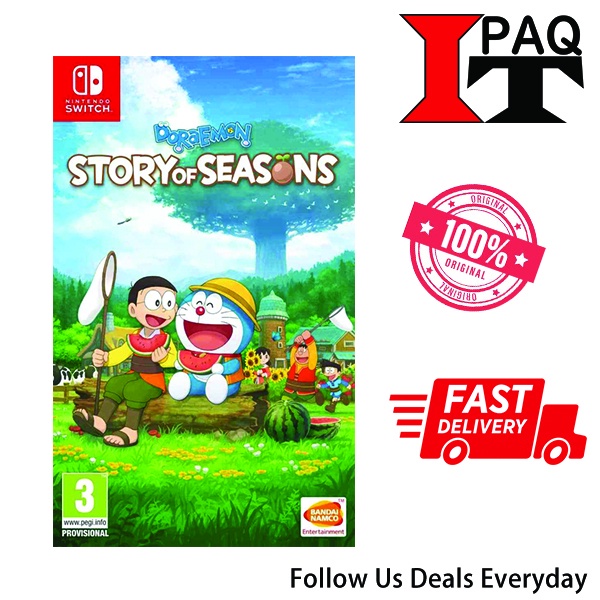 Nintendo Switch Doraemon Story Of Seasons Euasia English Shopee Malaysia 0556