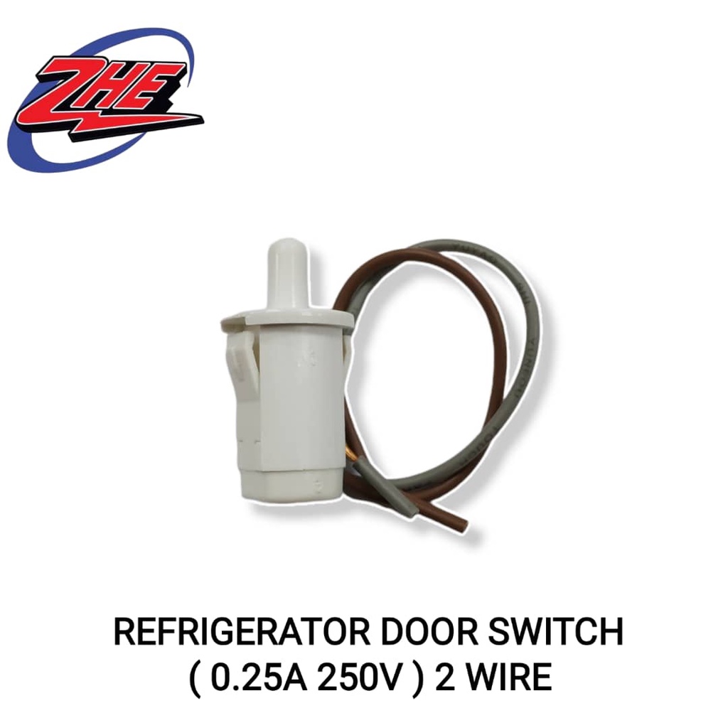 REFRIGERATOR DOOR SWITCH ROUND 2 WIRE / FRIDGE DOOR SWITCH / SUIS PINTU