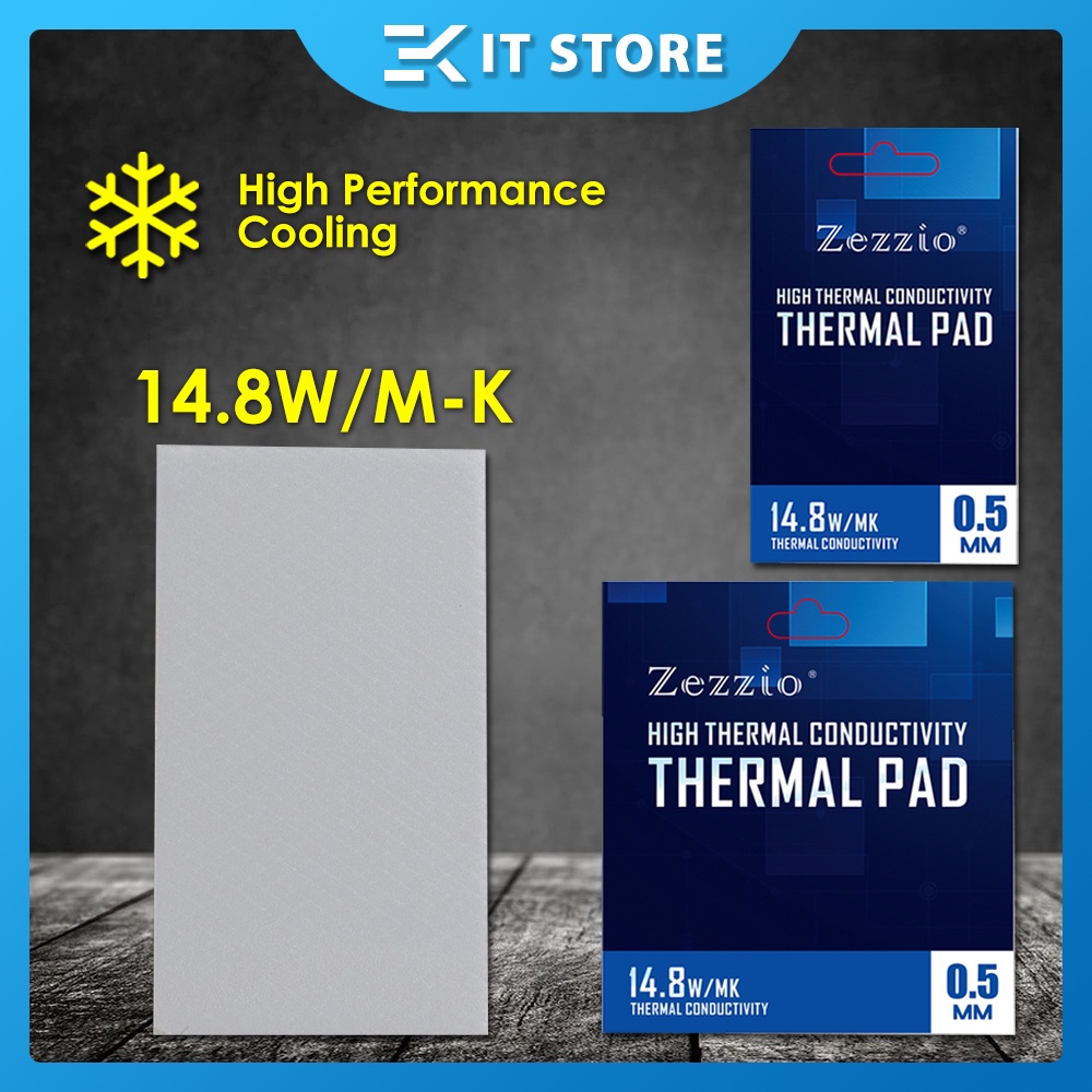 (Ready Stock) Zezzio 14.8w/mk Thermal Pad / Silicone Pad for GPU (85 x