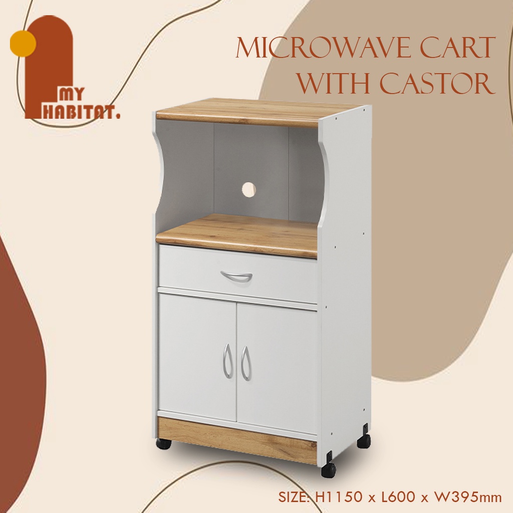 COVE MICROWAVE CART KITCHEN / toaster oven Kitchen storage