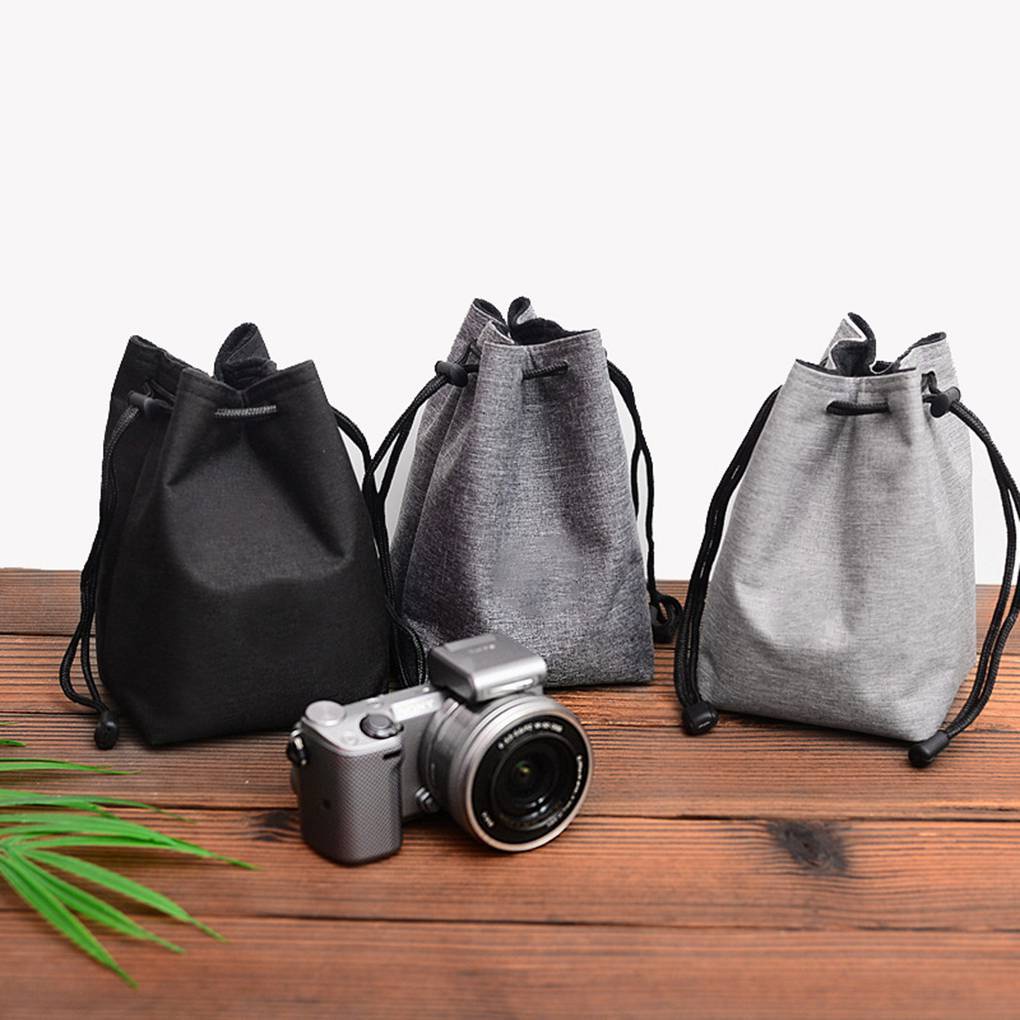 Portable Digital Camera Protect Drawstring Case Waterproof Camera Bag ...
