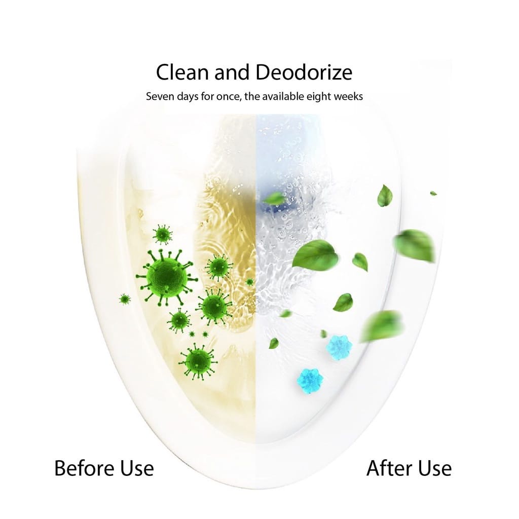 1pc Toilet Gel Stamp Bathroom Push Type Scrubble Bubble Cleaner ...