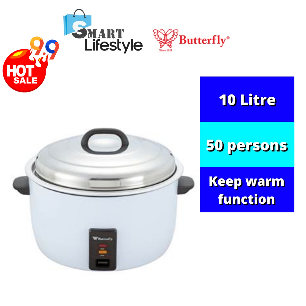 Butterfly Electric Rice Cooker (10L) BRC6050 Shopee Malaysia