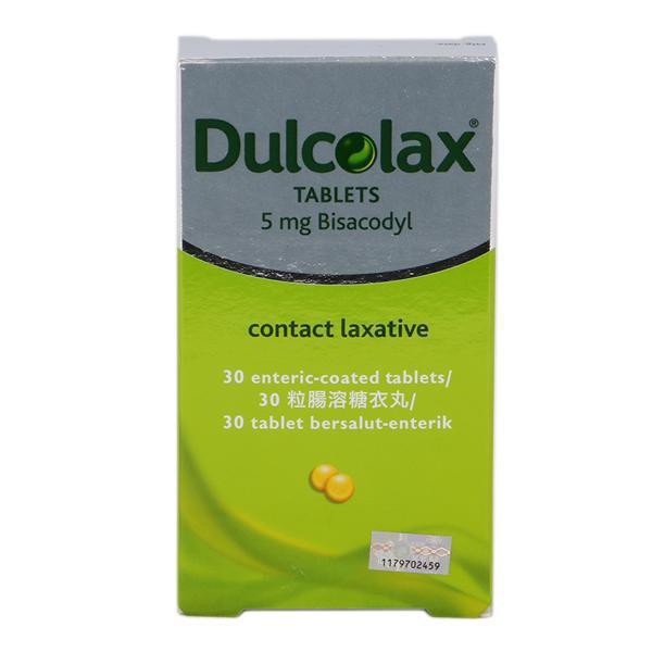 Dulcolax Bisacodyl Laxative Tablets 5mg Constipation Hard Stools