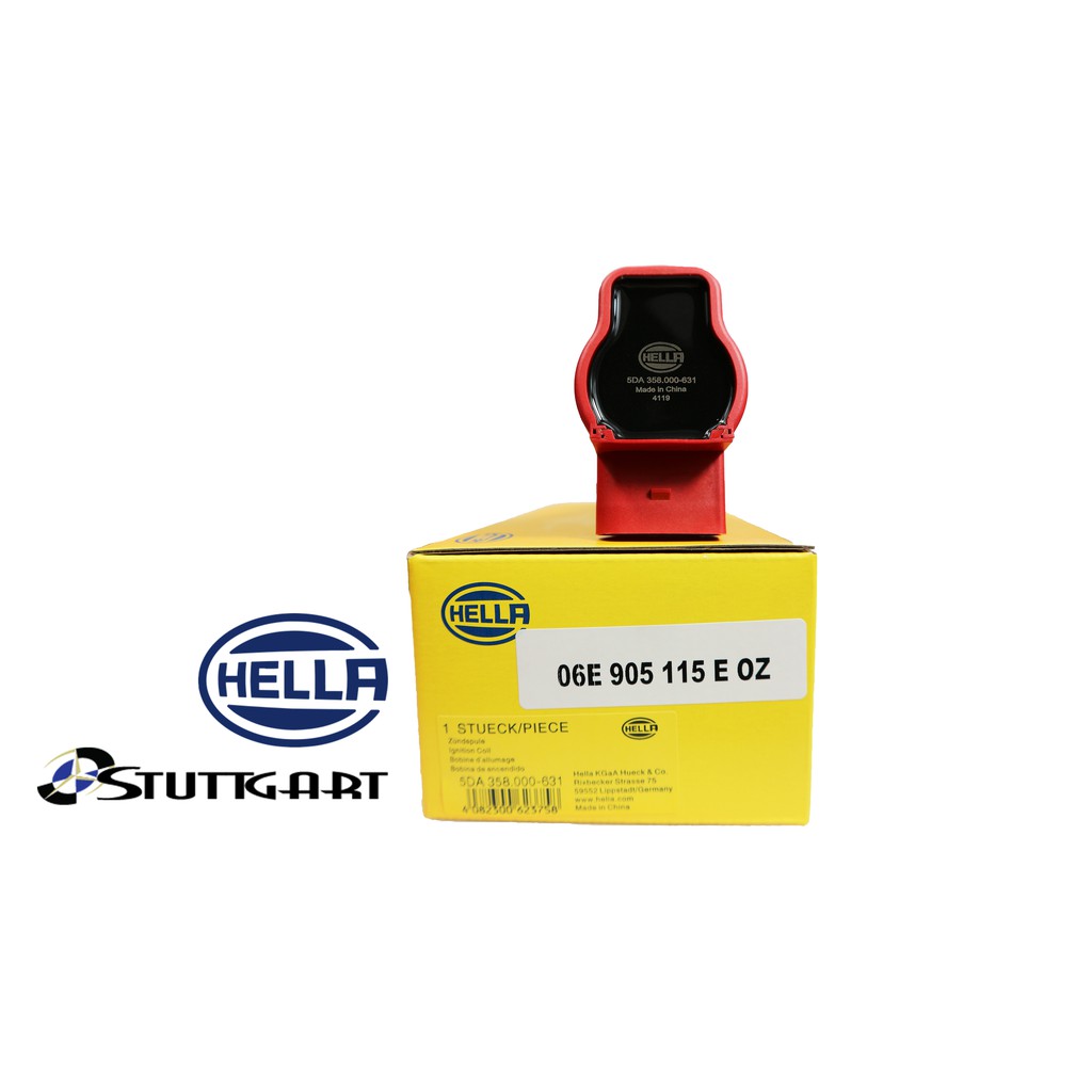 VW Audi ignition coil Red pack R8 Golf GTI MK6 06E905115F HELLA