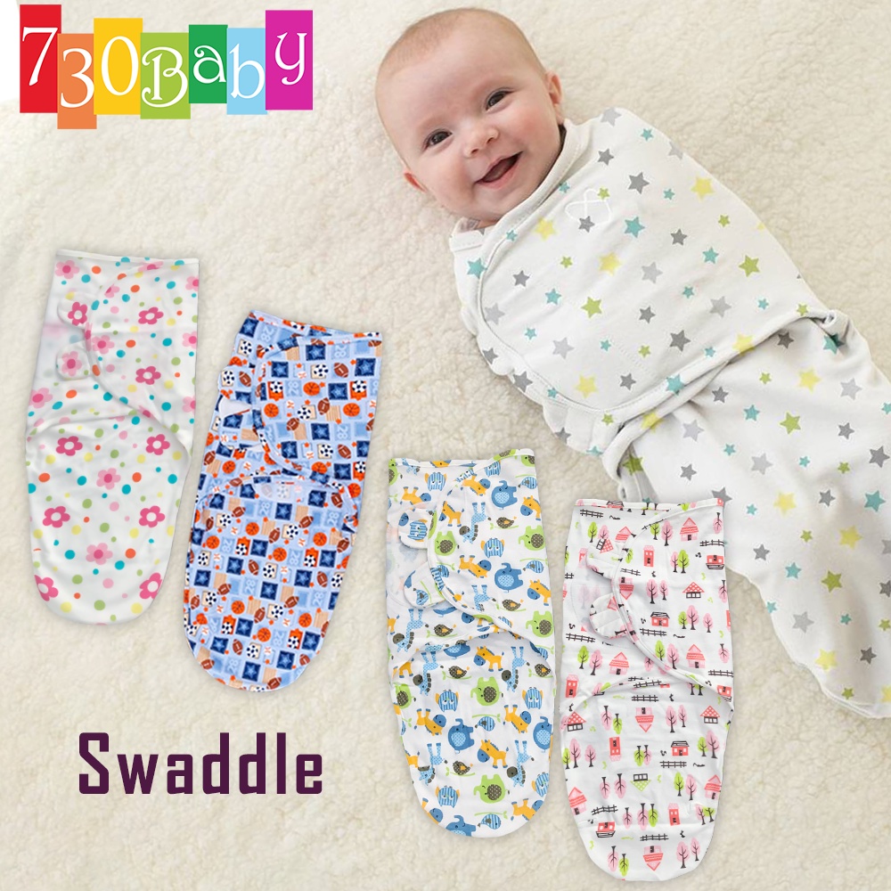 730Baby SwaddlePod Ultra Comfort Adjustable Swaddle Infant Baby Wrap Blanket For Baby Assorted Design SW Shopee Malaysia