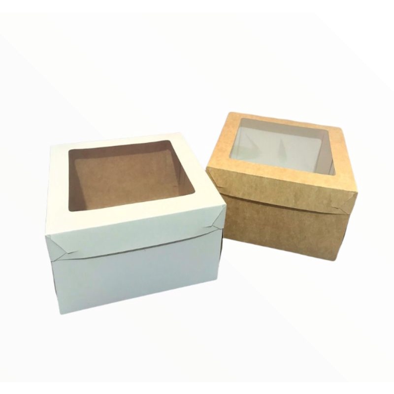 8x8x5 Cake Box/ Reversible/Top and Bottom | Shopee Malaysia