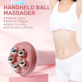 Neck Massager, Upgrade 6 Balls Massage Point Roller Massager for Neck and  Back Pain Relief Handheld Massager Tool Suitable Legs Hand Neck and  Shoulder Relaxer (White) 