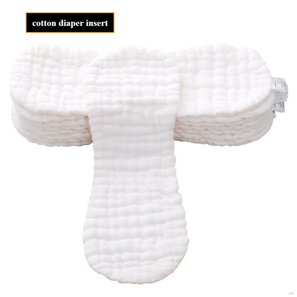 12 lapis lampin pakai buang 12layer Newborn Baby Diapers Washable