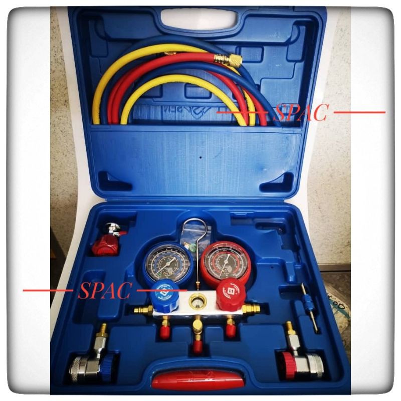 Plug R12 R134 GAS Air Conditioning Air Cond Diagnostic A/C Manifold set