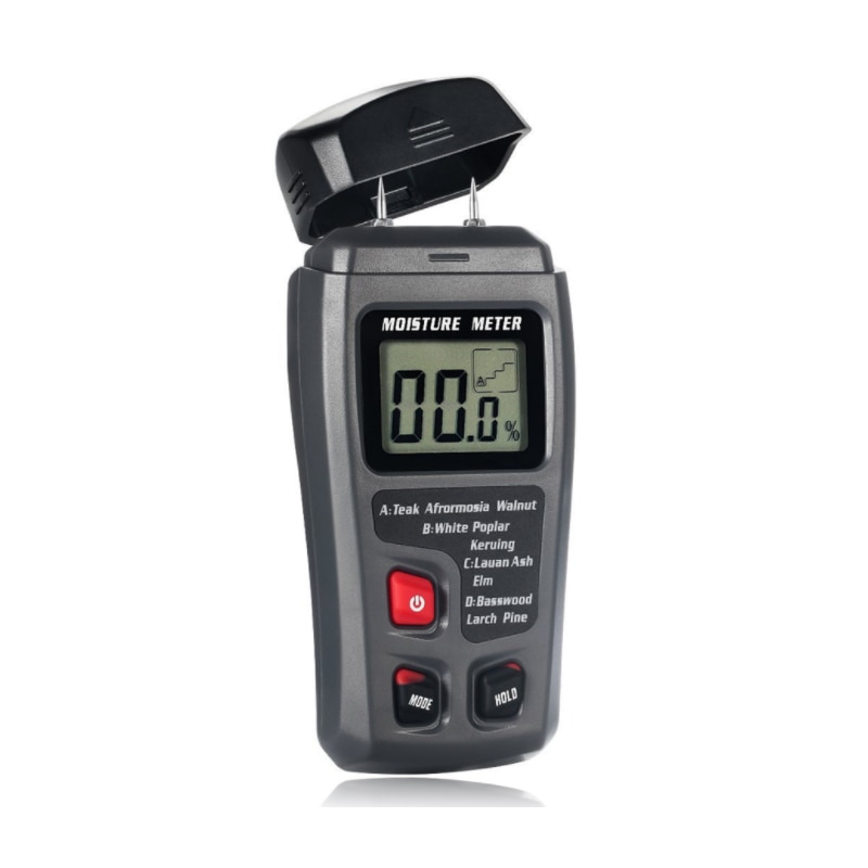 EMT01 Portable Electric Moisture Meter Hygrometer Timber Tree Density