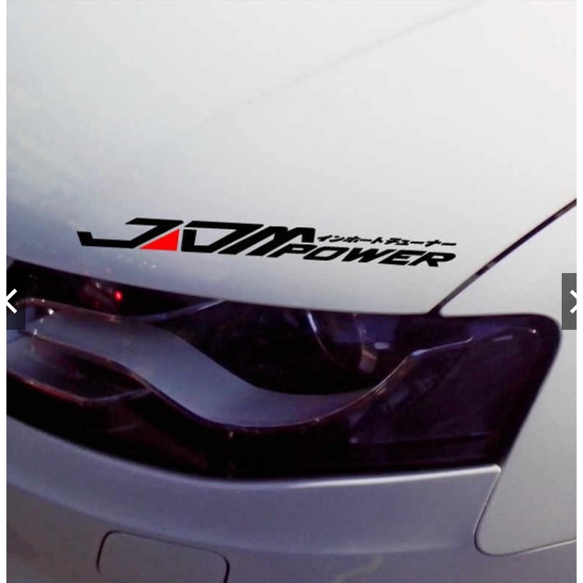 Jdm Power Car Sticker Waterproof Decal Vinyl For Bmw Skoda Audi Peugeot