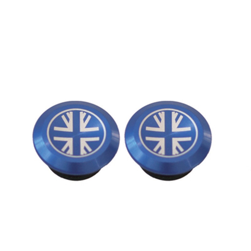 Aceoffix 1 pair Bicycle Handlebar Plugs for Brompton aluminum alloy 6