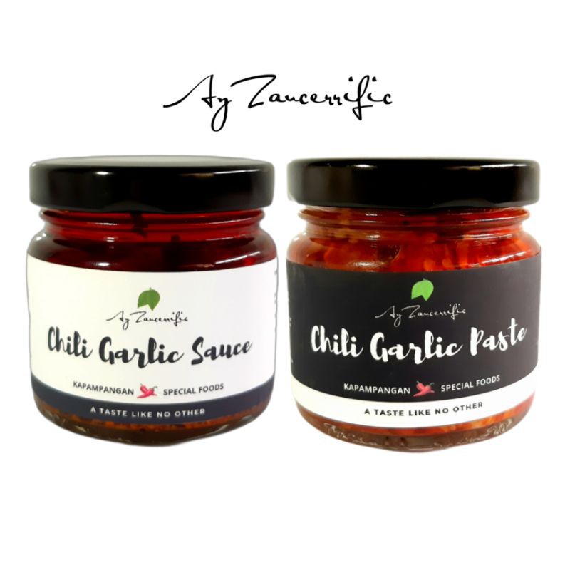 (2 Jars) Chili Garlic Paste + Chili Garlic Crunch Sauce (Spice in