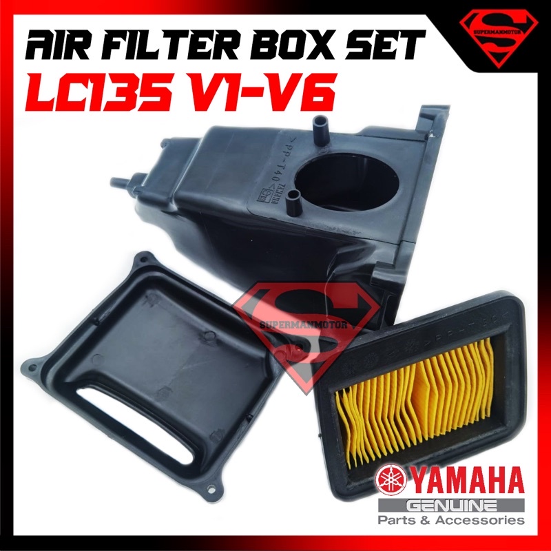 AIR FILTER BOX AIR FILTER AIR CLEANER BOX COVER LC 135 / LC135 V1 -V6 1 ...