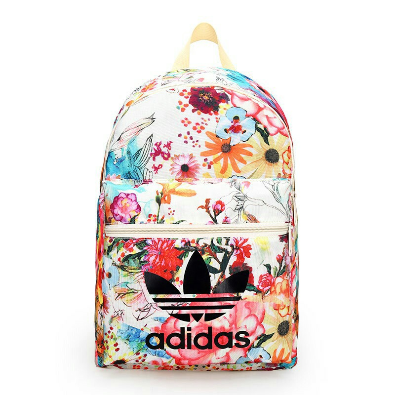 Adidas floral backpack online