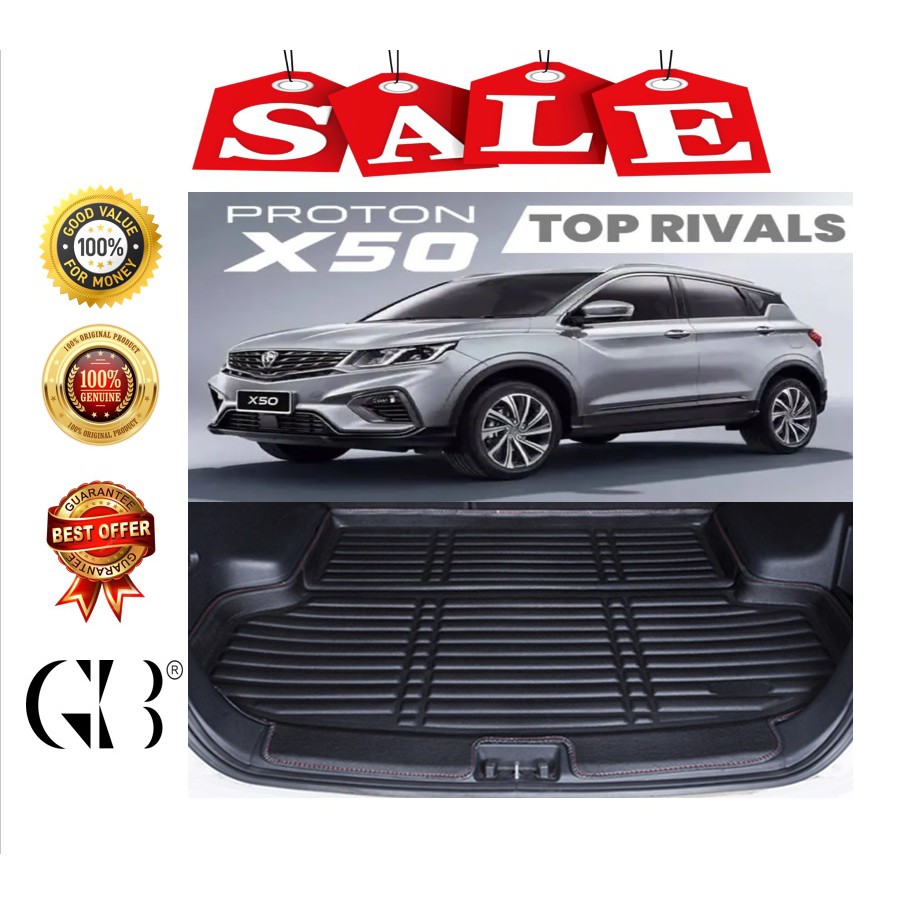 GB-Store 100%[Original] For Proton X50 Rear Carpet Car Boot Cargo ...