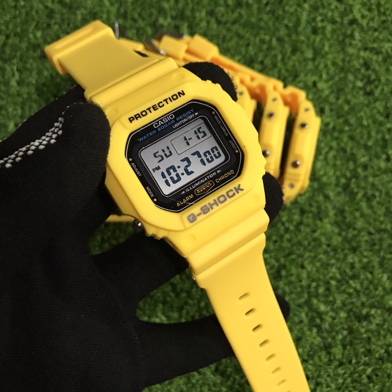 G shock petak online kuning