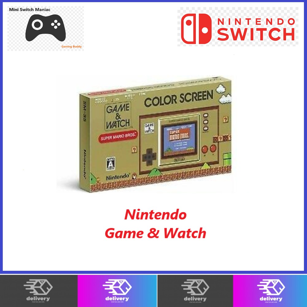 [Ready Stock] Nintendo Game & Watch: Super Mario Bros// Limited Edition ...