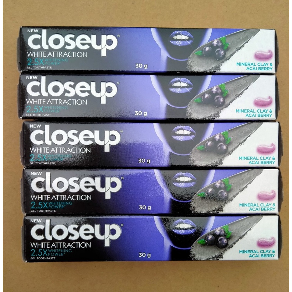 5 Tubes Of Coseup Toothpaste Clay Mineral And acai berry 30g Shopee