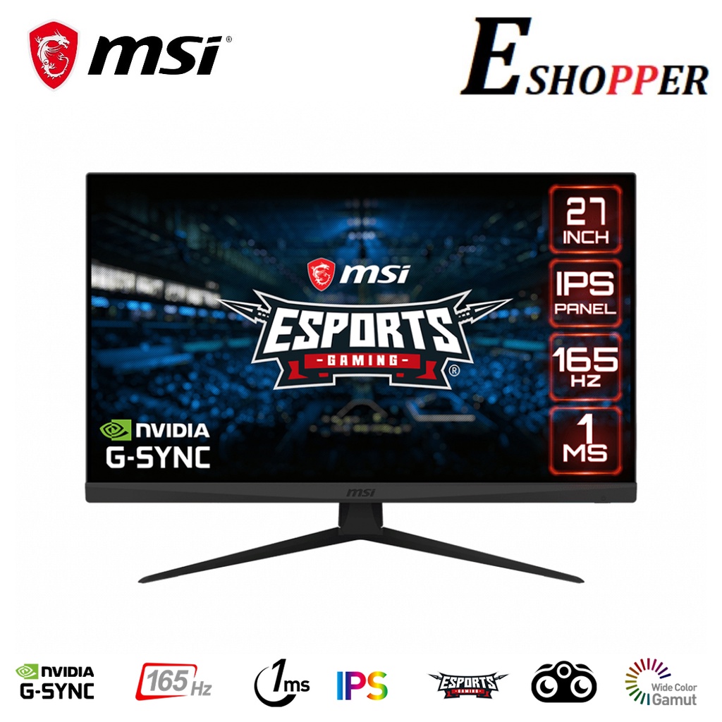 MSI OPTIX G273 27" IPS 165Hz GAMING MONITOR Shopee Malaysia