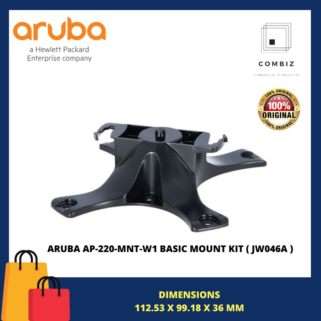 ARUBA AP-220-MNT-W1 BASIC MOUNT KIT ( JW046A ) | Shopee Malaysia