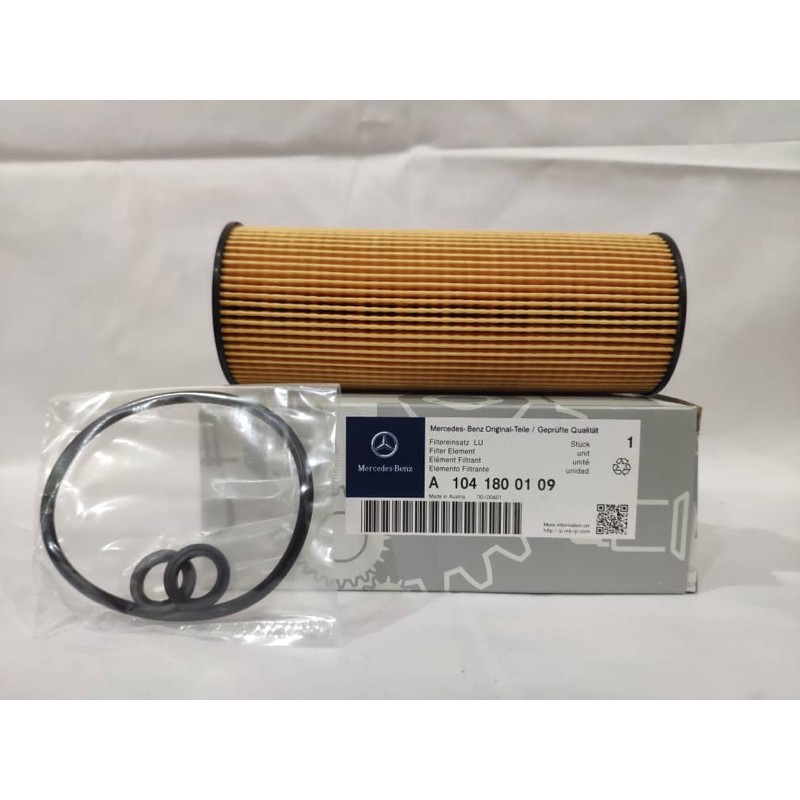 MERCEDES BENZ W202 C200 OIL FILTER (A1041800109)(HU727/1)(OX133D)(E142H ...
