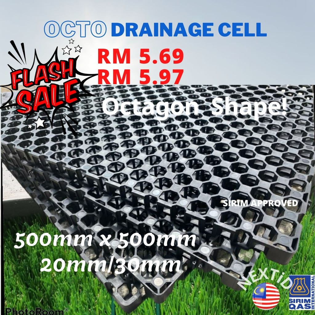[20mm-30mm] Octagon Drainage Cell/ Drainage Cell-Sub-surface for ...
