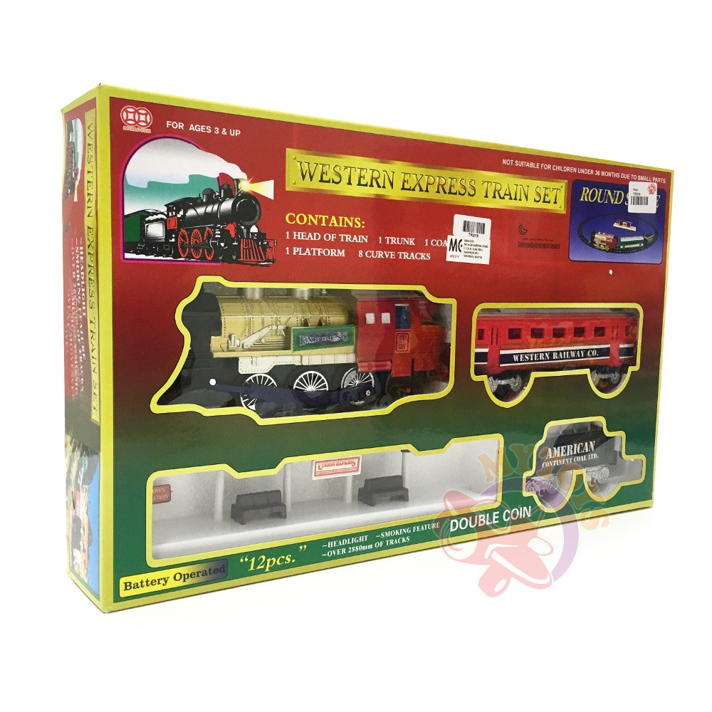 Western express battery operated train set hotsell
