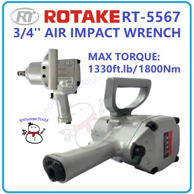 AIR WRENCH 3/4'' ROTAKE BRAND AIR IMPACT WRENCH 3/4