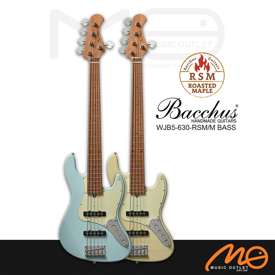 BACCHUS WJB5630RSM/M 5STRING ELECTRIC BASS GUITAR Shopee Malaysia