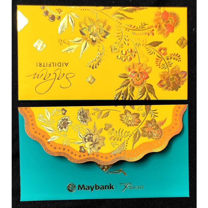 SAMPUL DUIT RAYA MAYBANK#SAMPUL DUIT RAYA VVIP. MAYBANK RAYA[2pcs ...