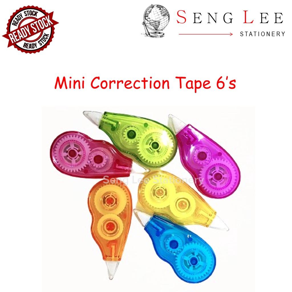 Correction Tape Value Pack (6'S)