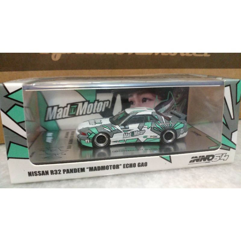 Inno 1/64 Nissan Skyline R32 Pandem Madmotor Echo Gao | Shopee Malaysia