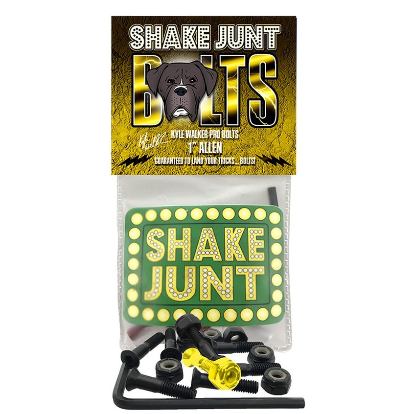 Viti Per Skateboard Shake Junt Phillips 1 Pollice - Colore Verde/Giallo (ALL GREEN/YELLOW)