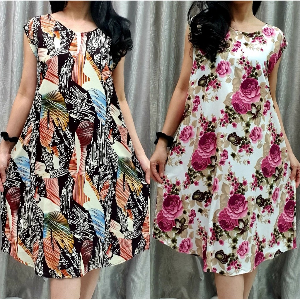 [3015] Batik Dress Payung singlet/Dress Payung Batik WHOLESALE ...