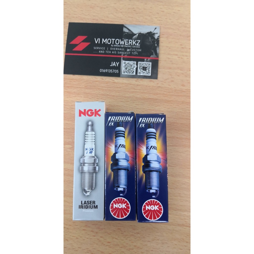NGK All Iridium Spark Plugs for Modenas Pulsar NS200 / RS200 / Dominar