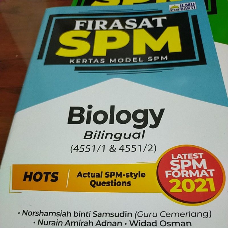 Firasat Spm Kertas Model Spm Format Buku Latihan Spm Biology Biology Chemistry Kimia