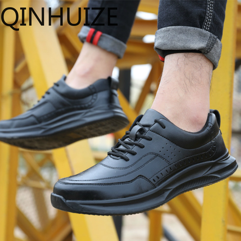 QINHUIZE Summer safety work shoes, anti-smashing and anti-piercing ...