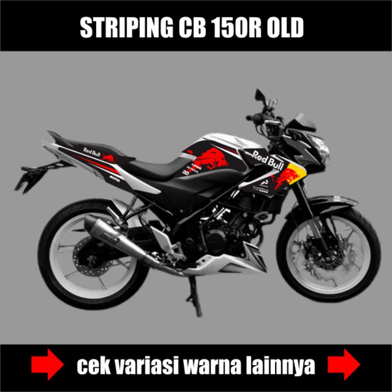 Old Honda CB 150R Striping Sticker - List of Old CB 150R Motorcycle ...