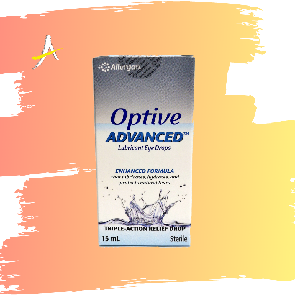 Optive Advanced Lubricant Eye Drops 15ml | Shopee Malaysia