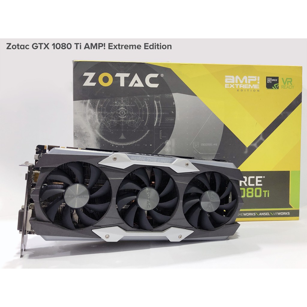 USED) ZOTAC GeForce® GTX 1060 AMP! Edition / GTX 1070 Ti AMP ...