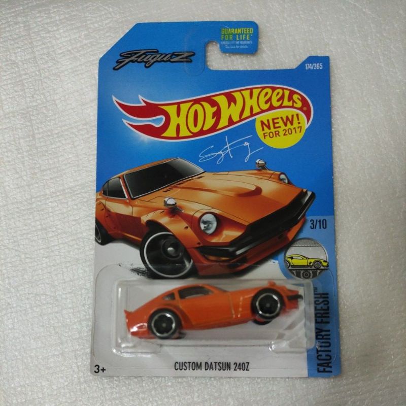 Hot Wheels Custom Datsun 240Z Widebody Greddy Fugu Z Sung Kang Color ...