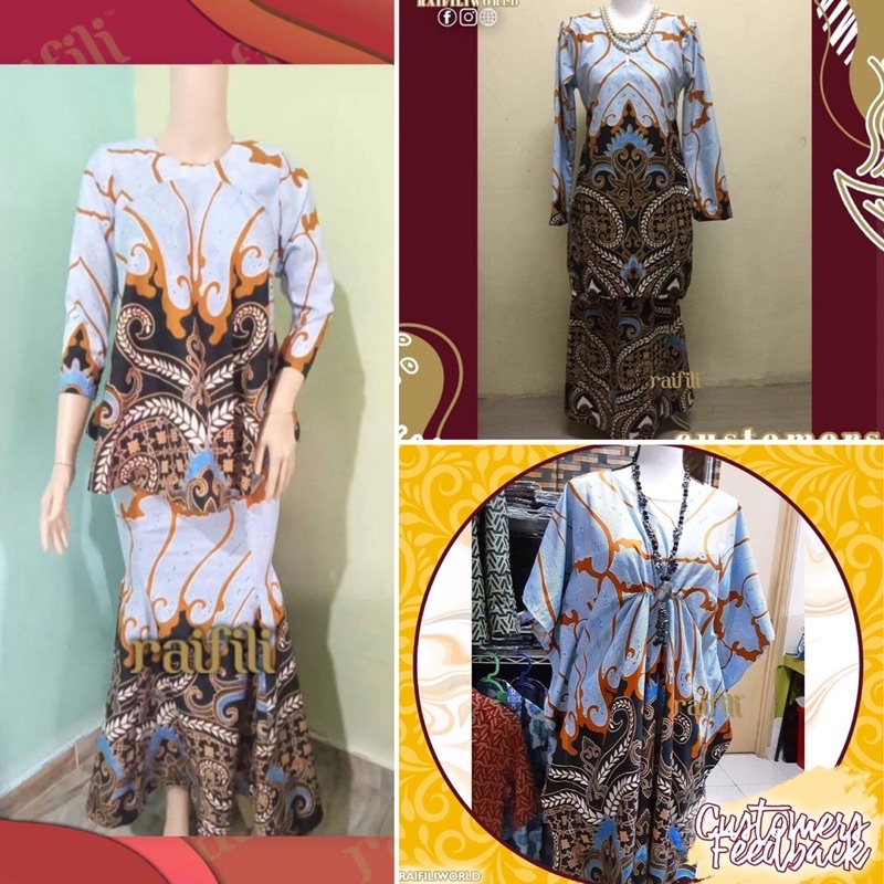 220701 -Corak Baru Batik Raifili 2021 cotton 2 meter | Shopee Malaysia