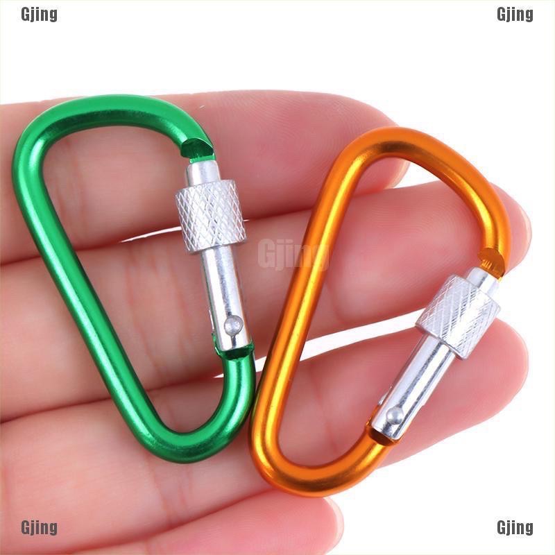 12 PCS COLORFUL ALUMINIUM ALLOY KEY CHAIN (WITH LOCK) | Shopee Malaysia