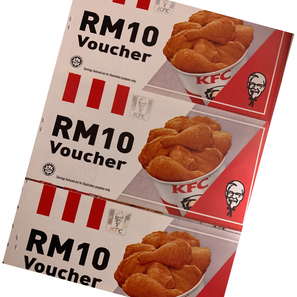 K F C Voucher (Cash Voucher/Meal Voucher) (VALID UNTIL 31st DEC 2022