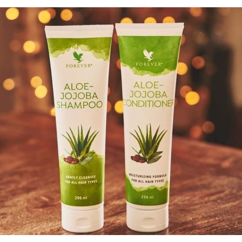 FOREVER AloeJojoba Shampoo & Conditioner Shopee Malaysia