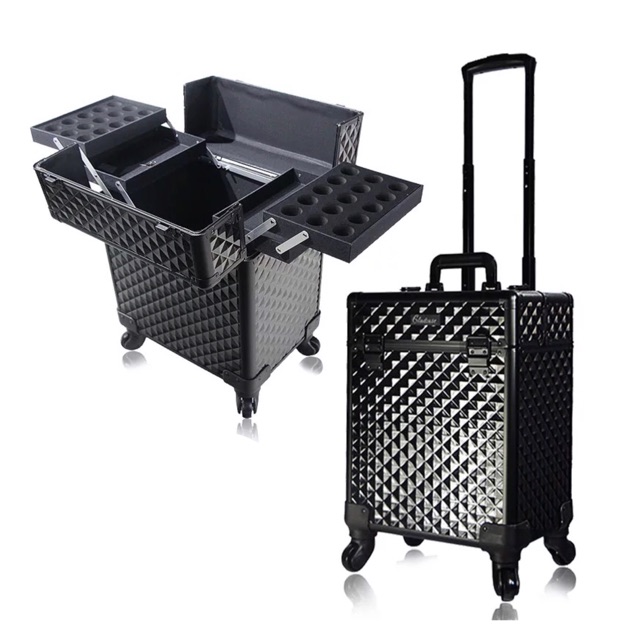 Trolley Cosmetic Makeup Case Sho