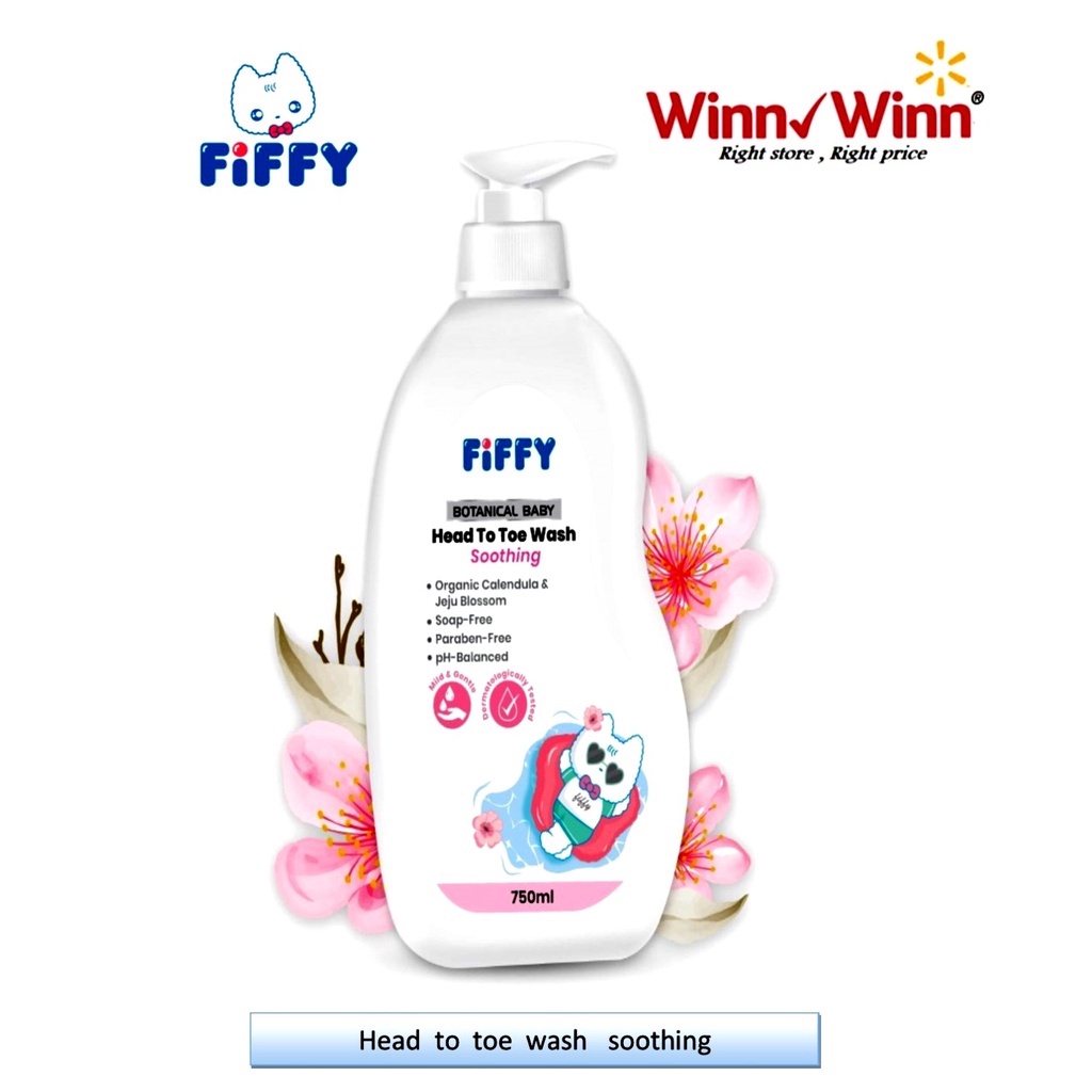 FIFFY HEAD TO TOE WASH SOOTHING (750ml) | Shopee Malaysia